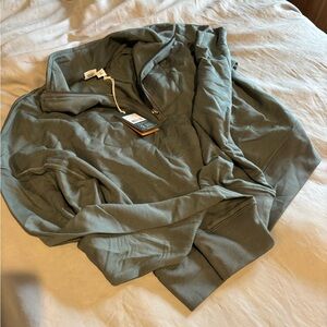 Green 1/4 Zip Fleece